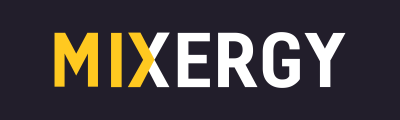 Primary Mixergy logo knockout