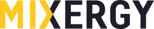Primary Mixergy logo on transparent background - no padding